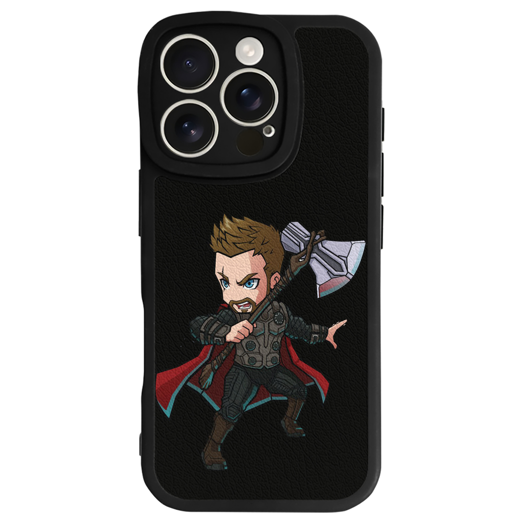 （画像用） アベンジャーズ The Avengers 【iPhone 16シリーズ対応】シリコンスマホケース（レザー調） 材質：シリコン